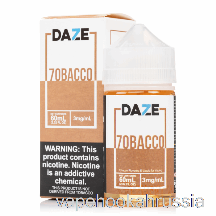 Vape Russia 7obacco - 7 Daze жидкость для электронных сигарет - 60мл 0мг